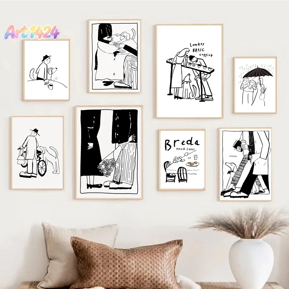 1 pièce Affiche d'art minimali - Korean Arts And Lifestyle avis et prix